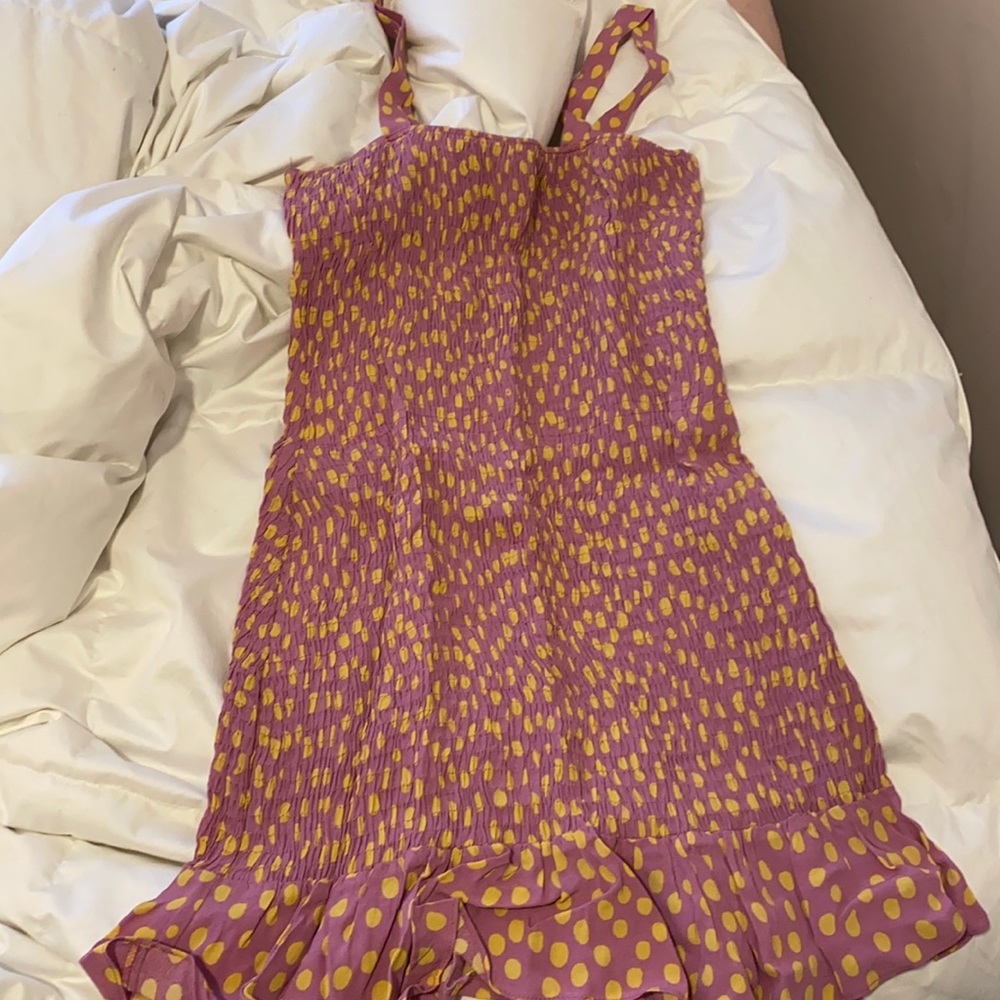 Ruffled cute tank dress for summer NEVER WORN